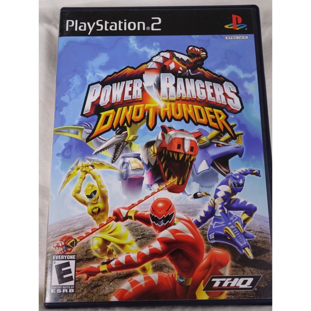 Play Station 2 - Power Rangers: Dino Thunder‎ with NO manual